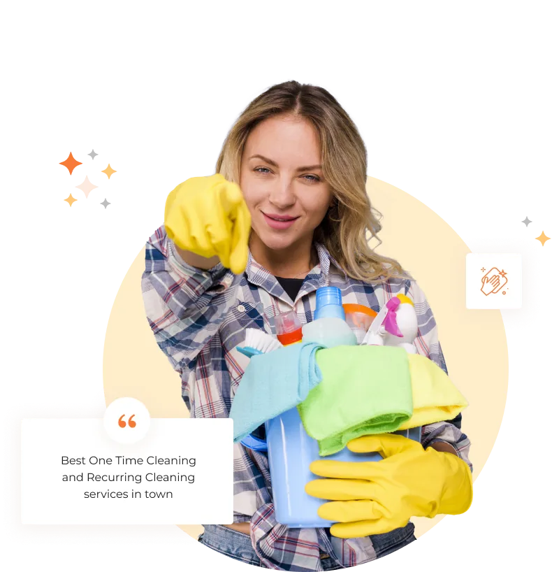 Professional house cleaning in a bright Boynton Beach, FL home